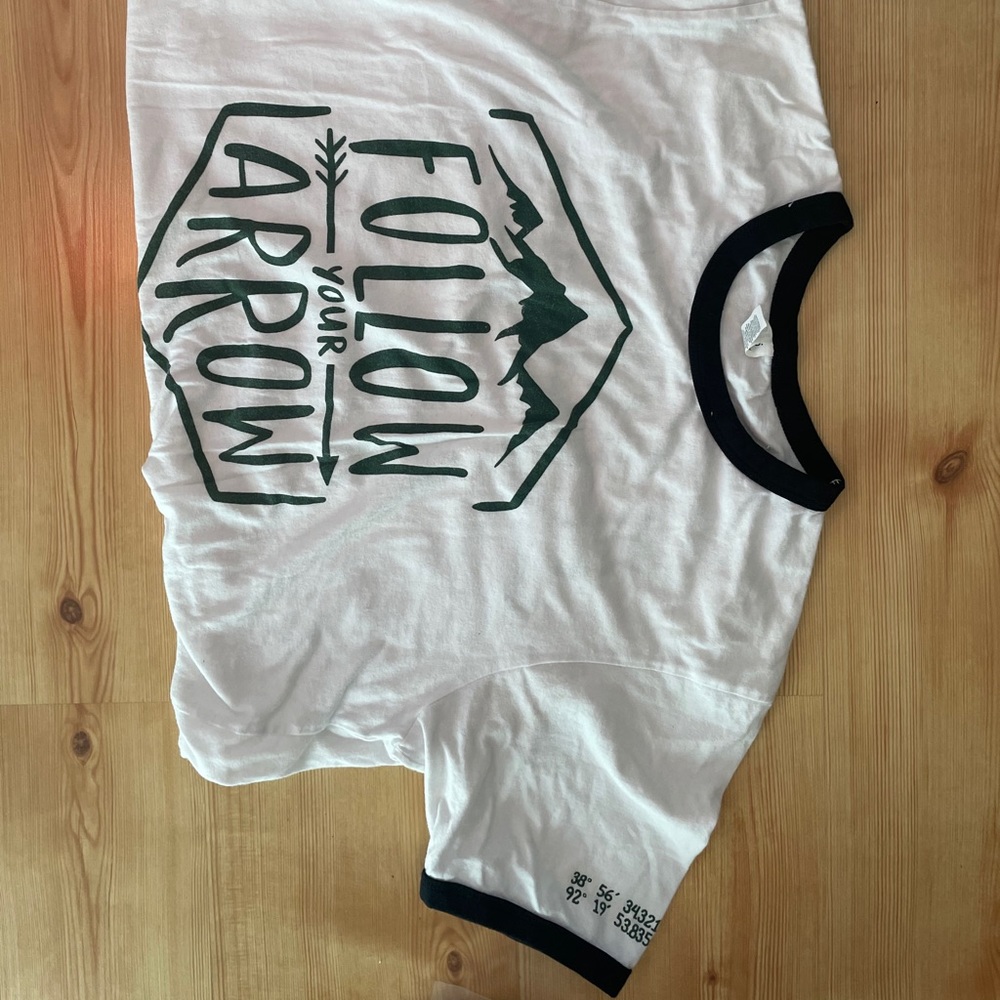 Pi Phi Ringer Tee - image 1